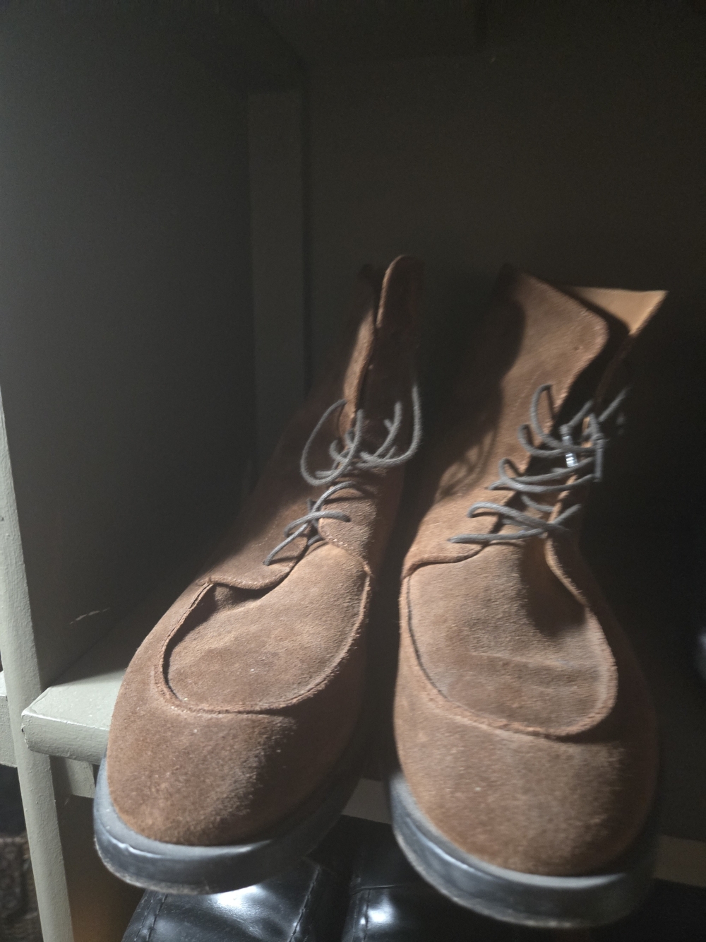 Suede Luxury Elia Maurizi Brown Desert Boot Made In Italy Original Price $495